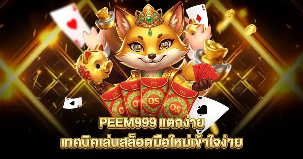 PEEM999 แตกง่าย เทคนิคเล่นสล็อตมือใหม่เข้าใจง่าย